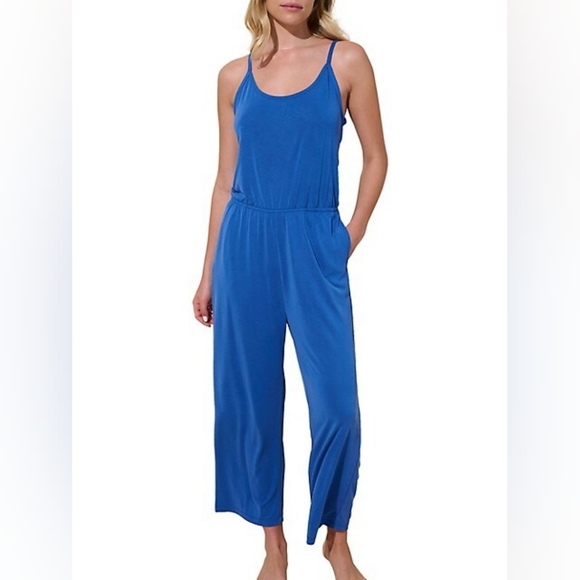 Everyday Sunday Swim Cover-Up Jumpsuit - Picture 3 of 12